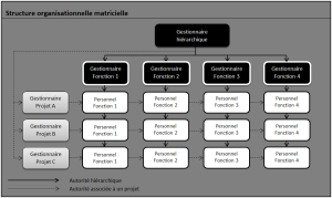 Structure organisationnelle matricielle